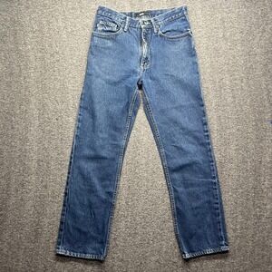 Vans AVE Jeans Mens 29x30 Blue Denim Straight Leg Skate Pants VN0A453GTTL